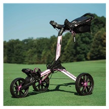 Bag Boy Nitron Auto-Open manueller Trolley, pink/wine