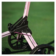 Bag Boy Nitron Auto-Open manueller Trolley, pink/wine
