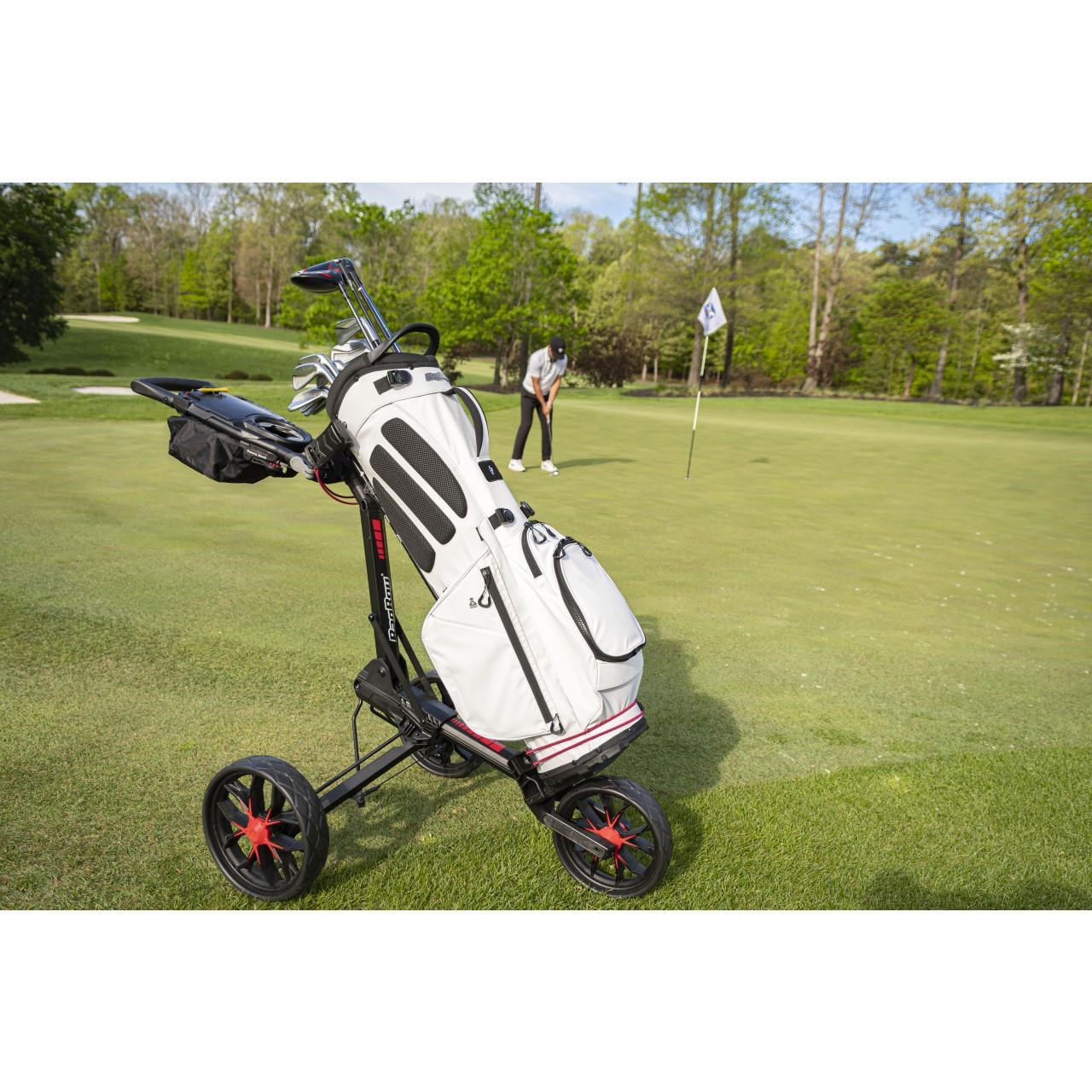 BagBoy Ultra Slim Deluxe SLIMFOLD Manuell Golftrolley, grün