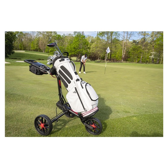 BagBoy Ultra Slim Deluxe SLIMFOLD Manuell Golftrolley, blau