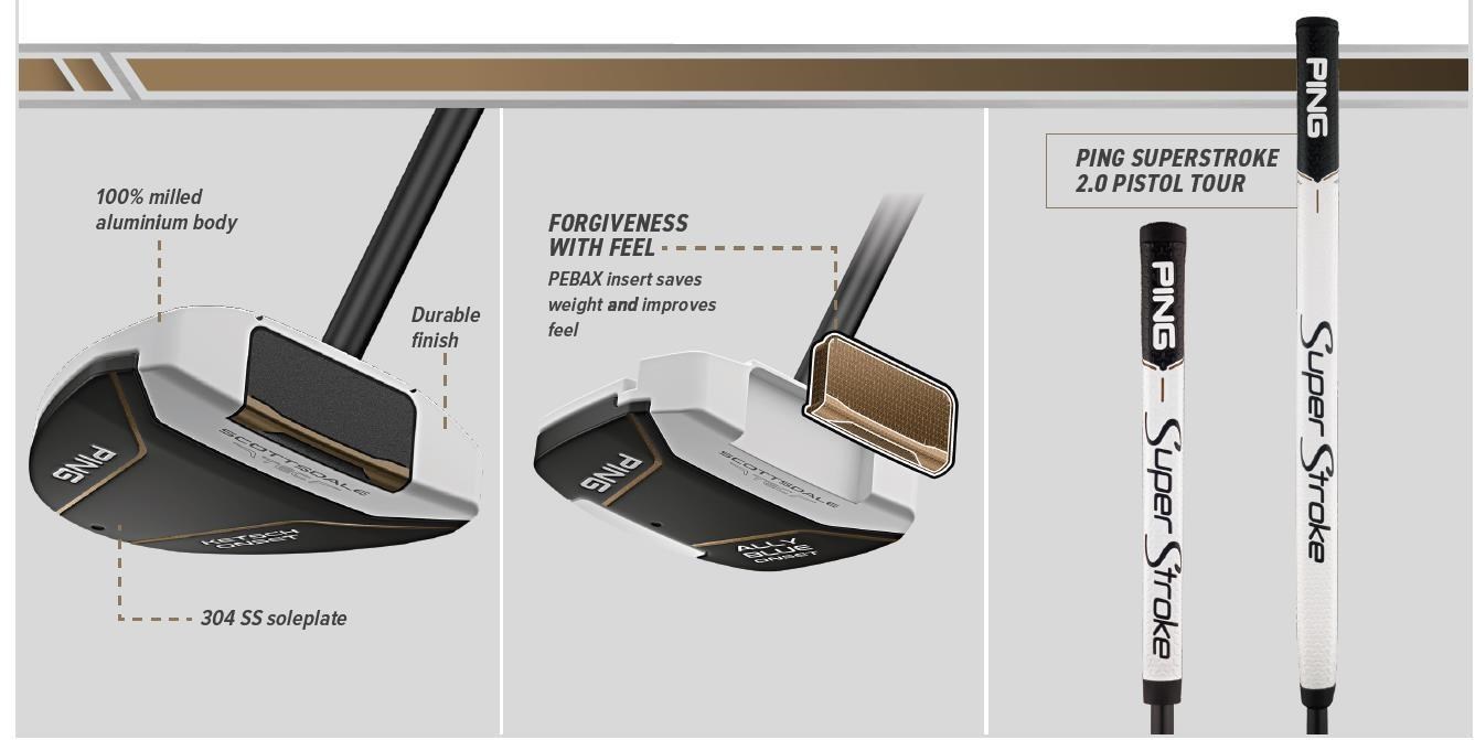 PING Scottsdale Tec Ketsch 4 Putter