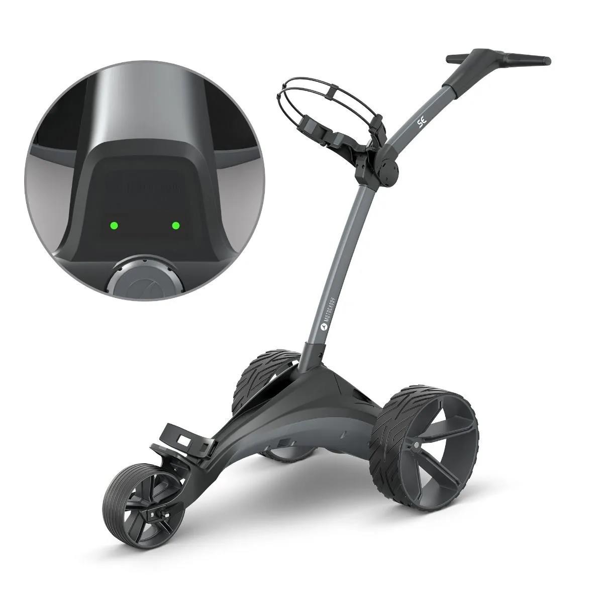 Motocaddy NEW SE Elektrotrolley, Standard-Lithium-Akku