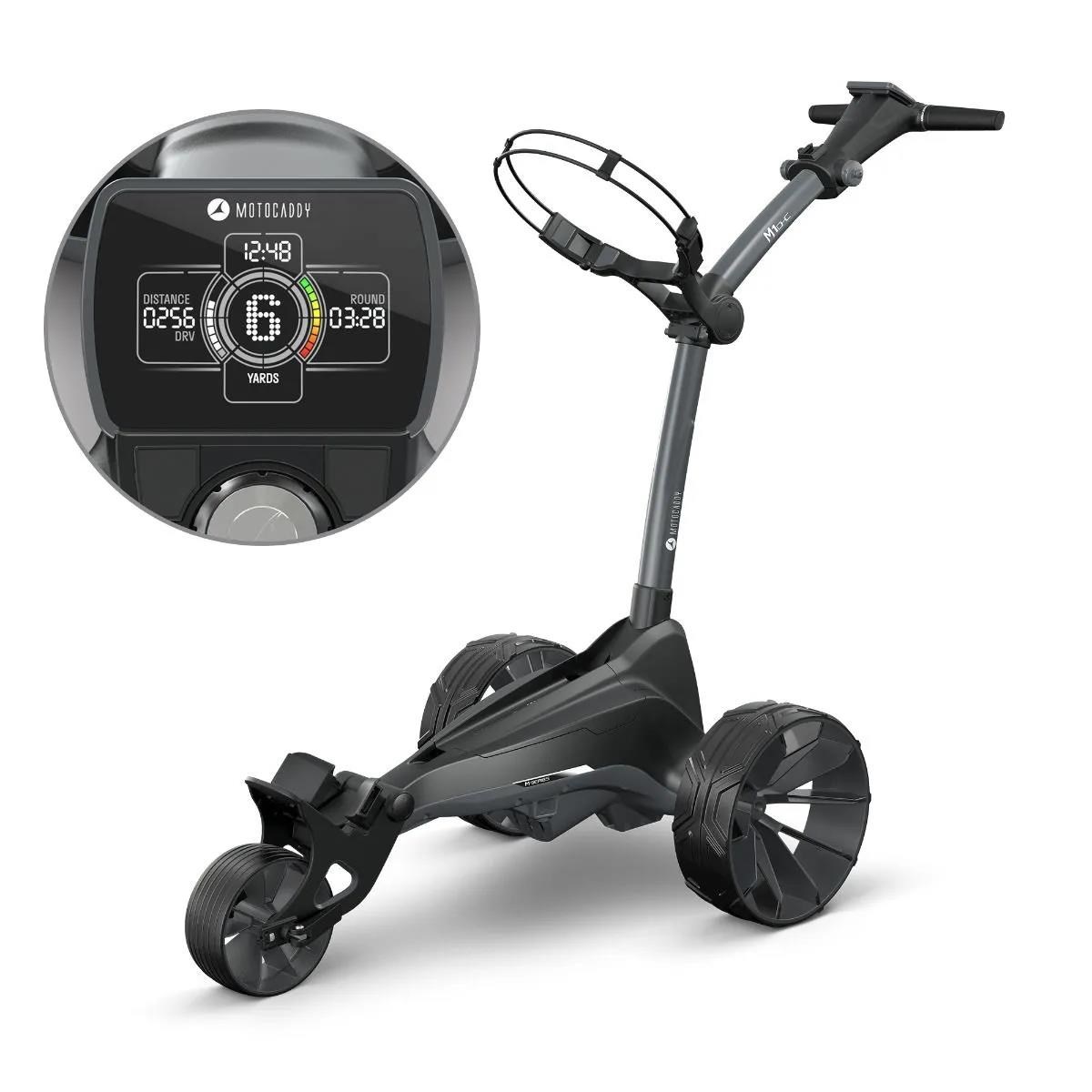Motocaddy NEW M1 DHC Elektrotrolley, ULTRA-Lithium-Akku