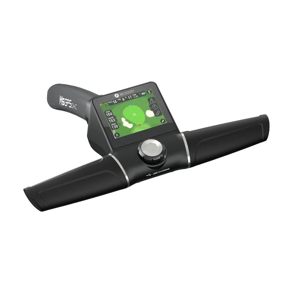 Motocaddy NEW M5 GPS DHC Elektrotrolley, Ultra-Lithium-Akku
