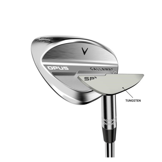 Callaway OPUS SP+ Chrome Herren Wedge, Graphit