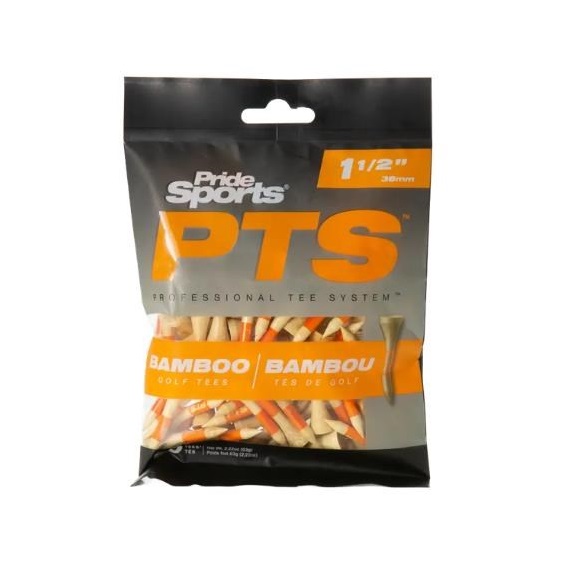 Pride Sports PTS® Bamboo Tees 38mm / 1 1/2" (90 Stück)