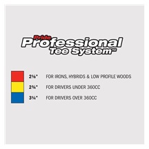 Pride Sports PTS Bamboo Step Tee 69 mm (2 3/4"), 50 Stück, gelb