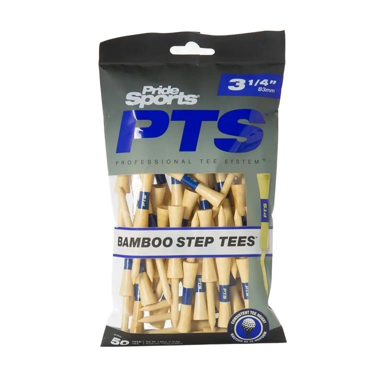 PrideSports Pride Sports PTS Bamboo Step Tee 83mm / 3 1/4" (50 tees) Týčka, blau