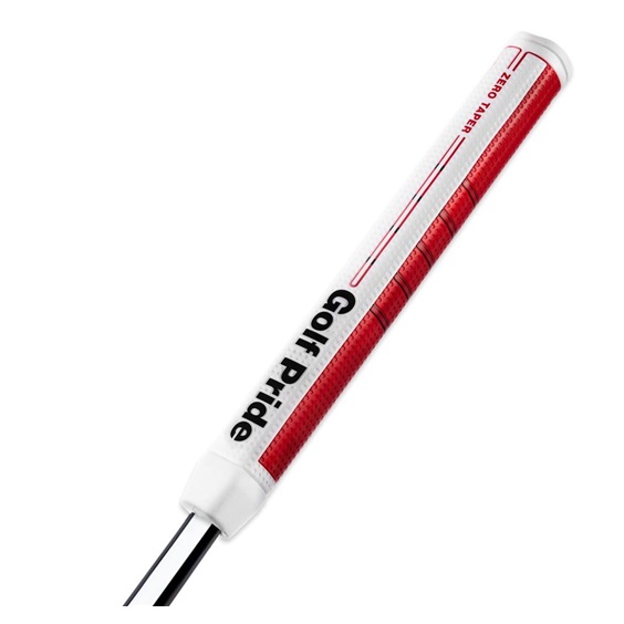 Golf Pride Zero Taper Round Putter Grip, Medium, Rot
