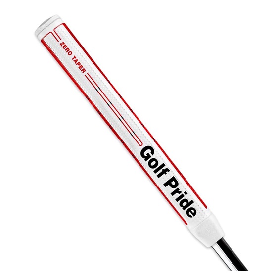 Golf Pride Zero Taper Round Putter Grip, Medium, Rot