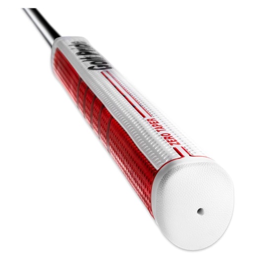 Golf Pride Zero Taper Round Putter Grip, Medium, Rot