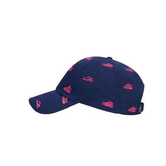Nike Club Cap, college navy/hot lava