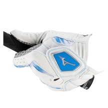 Mizuno Double Grip Herren Golfhandschuh, weiß