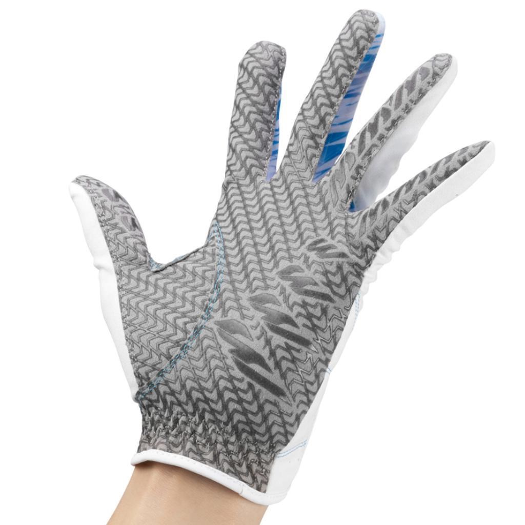 Mizuno Double Grip Herren Golfhandschuh, weiß