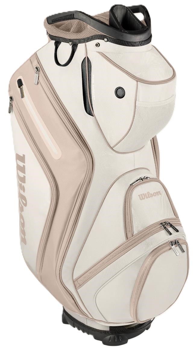 Wilson Aurora Cartbag, weiss/beige