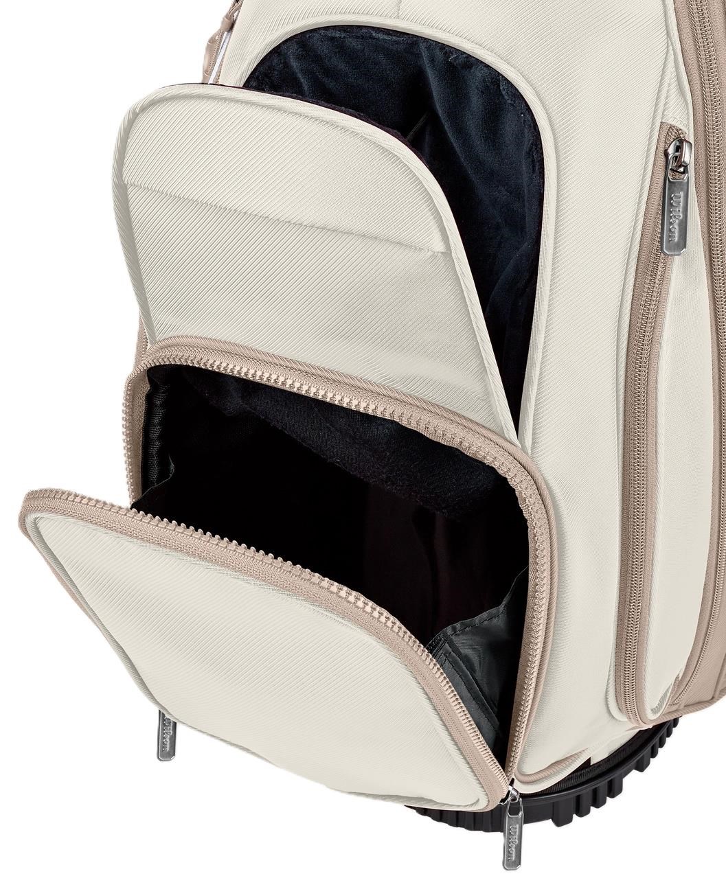 Wilson Aurora Standbag, weiss/beige