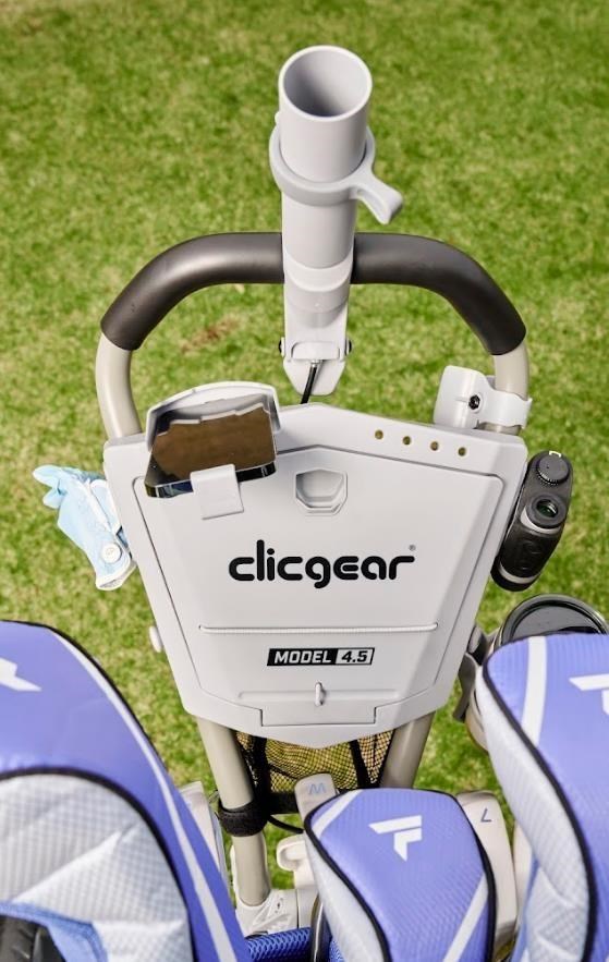 Clicgear Modell 4.5 Golf Trolley, grau