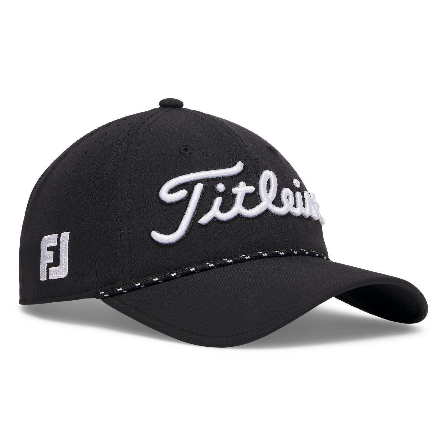 Titleist Tour Breezer Herren Golfcap, schwarz