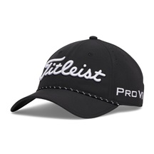 Titleist Tour Breezer Herren Golfcap, schwarz