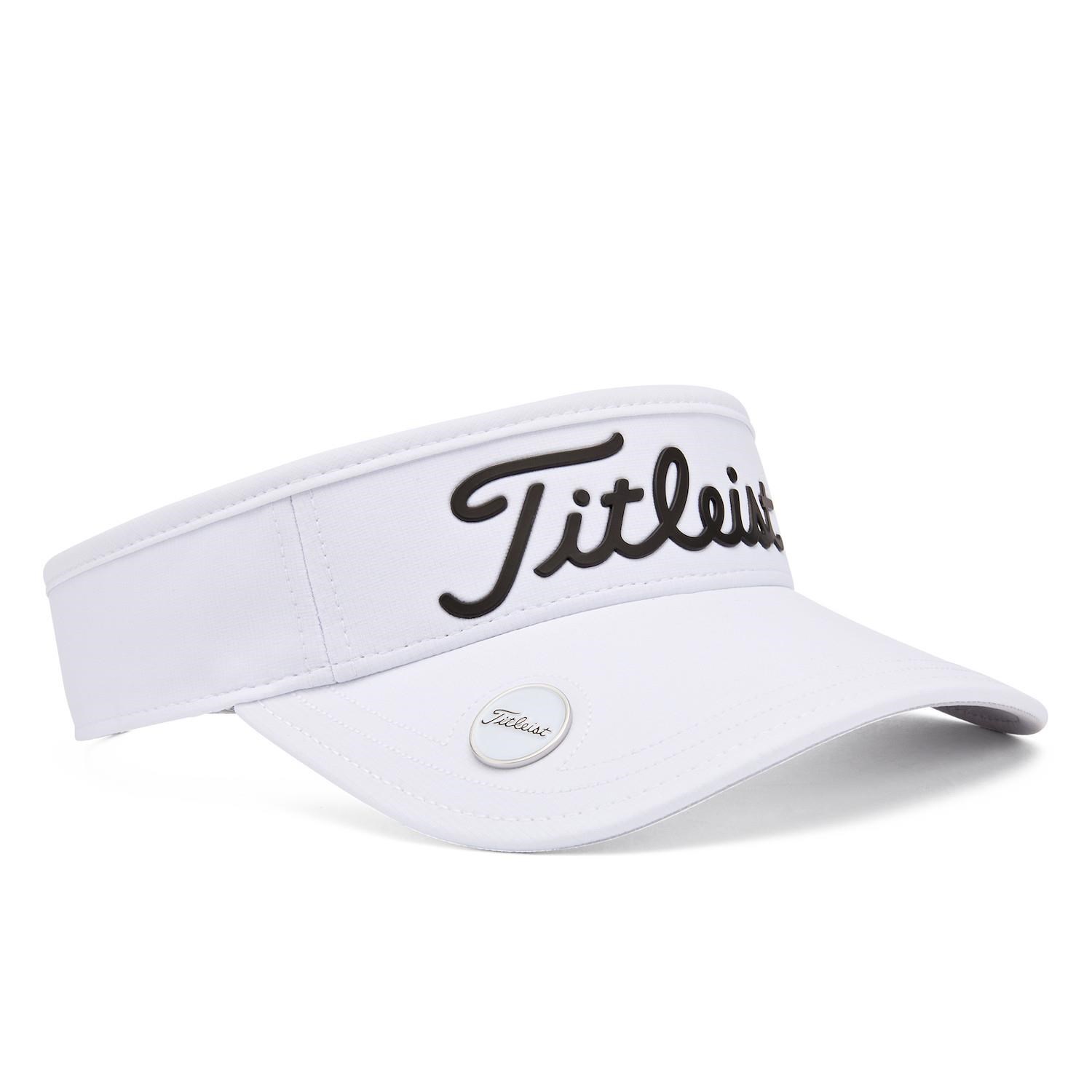 Titleist Players Ball Marker Unisex Visor, Weiss