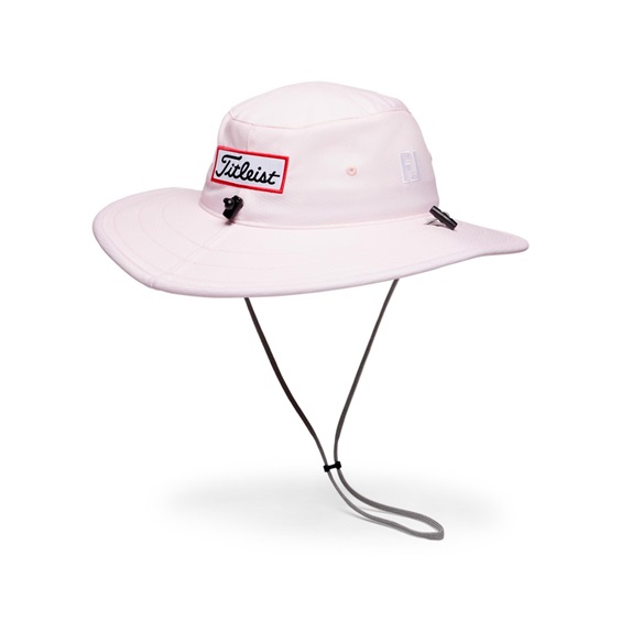 Titleist Tour Aussie Herren Bucket Hut, pale pink