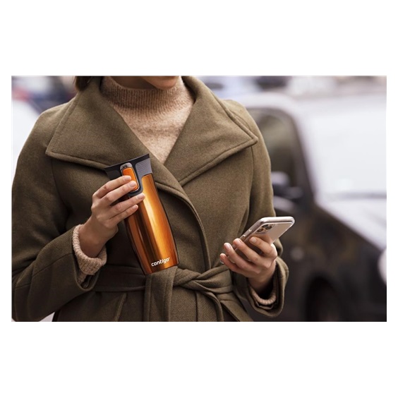Contigo West Loop Thermobecher 470 ml, tangerine