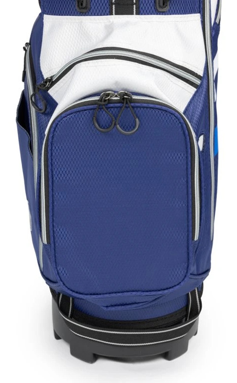 U.S. Kids Golf TS5-66 Stand Bag 33", Navy/White