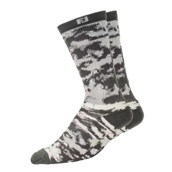 FootJoy ProDry Junior Crew Kindersocken, Paar, grau camo