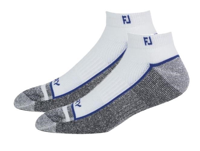 FootJoy ProDry Sport Herren Socken, 1Paar, weiss/lila