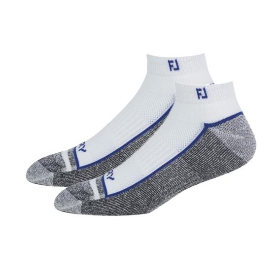 FootJoy ProDry Sport Herren Socken, 1Paar, weiss/lila