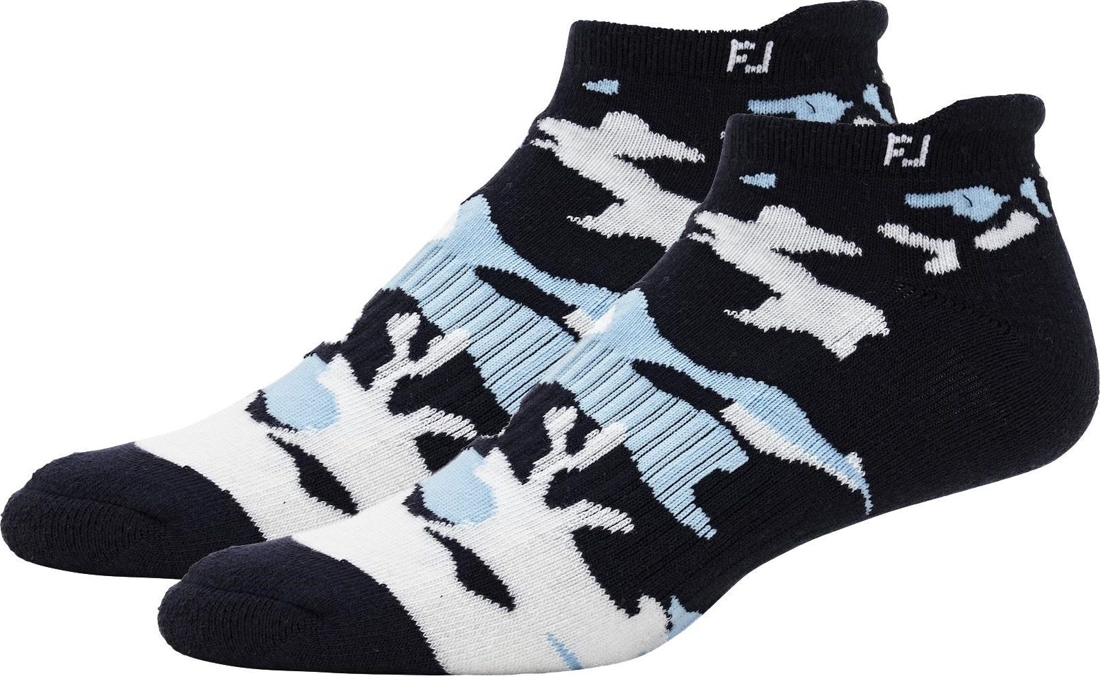 FootJoy ProDry Roll-Tab Herren Socken, Navy Camo