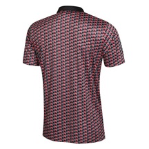 Fashion Sports Wear Nairobi Herren Poloshirt, schwarz/rosa