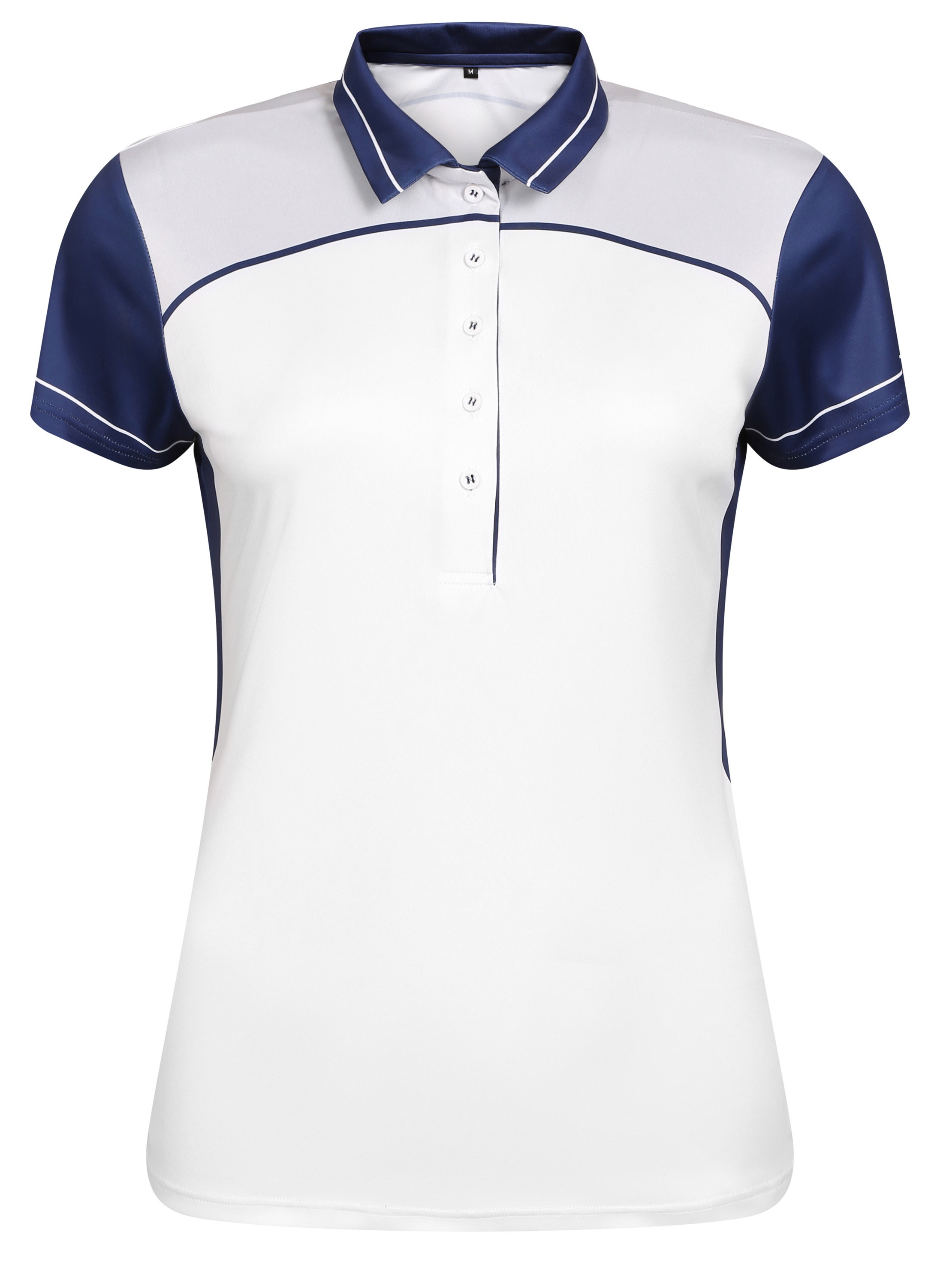 Fashion Sports Wear Accra Damen Poloshirt, weiss