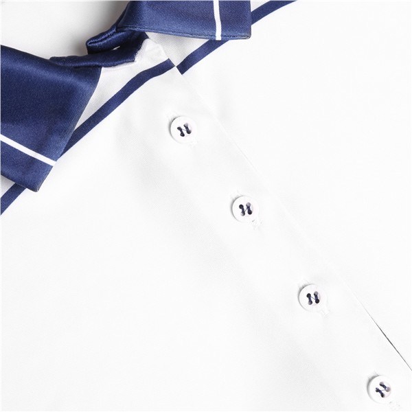 Fashion Sports Wear Accra Damen Poloshirt, weiss