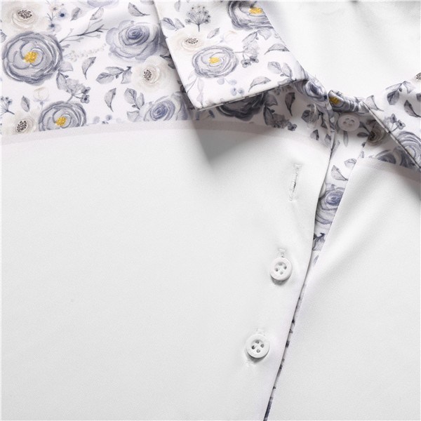 Fashion Sports Wear Charlote Damen Poloshirt, weiss