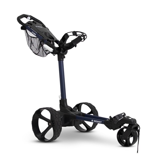 MGI E-Boost hybrid golf trolley 2026 elektrischer Trolley, matt navy