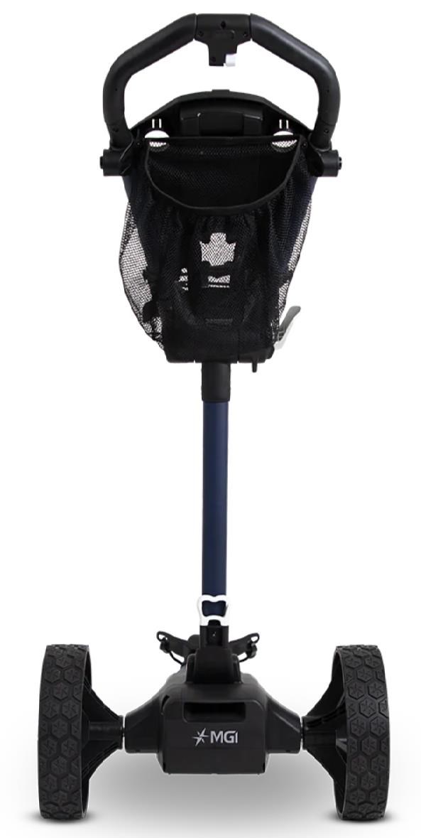 MGI E-Boost hybrid golf trolley 2026 elektrischer Trolley, matt navy