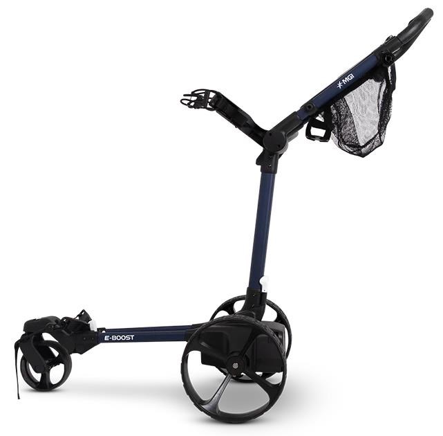 MGI E-Boost hybrid golf trolley 2026 elektrischer Trolley, matt navy
