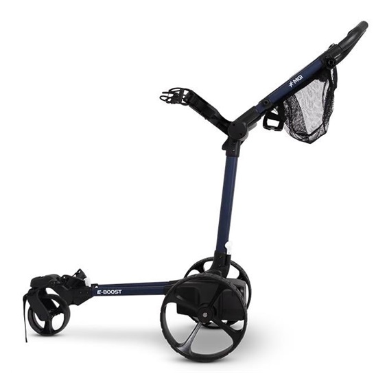 MGI E-Boost hybrid golf trolley 2026 elektrischer Trolley, matt navy