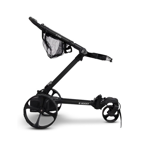 MGI E-Boost hybrid golf trolley 2026 elektrischer Trolley, matt navy