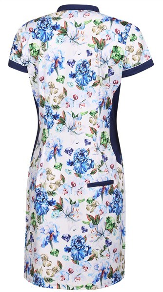 Fashion Sports Wear Tampere Golfkleid, weiss/blau