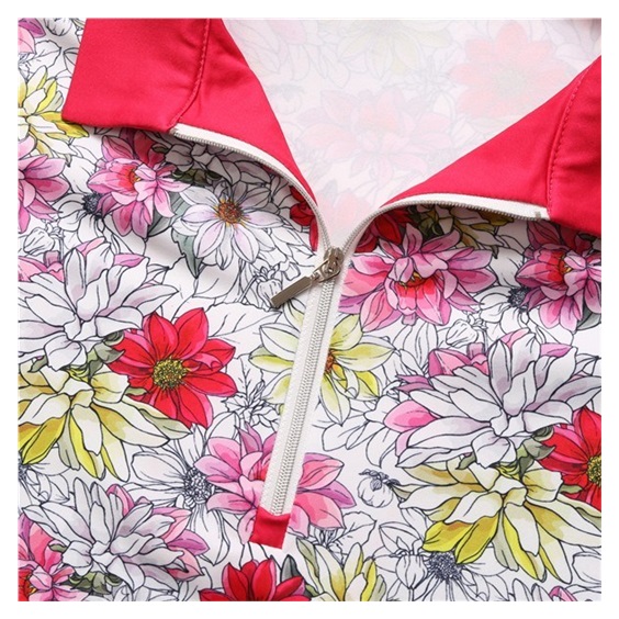 Fashion Sports Wear Cali Golfkleid, weiss/rot