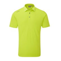 PING Lindum Herren Poloshirt, Lime