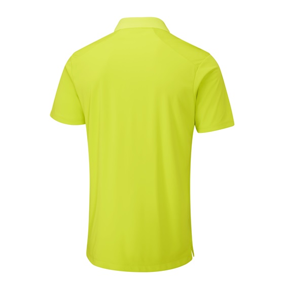PING Lindum Herren Poloshirt, Lime