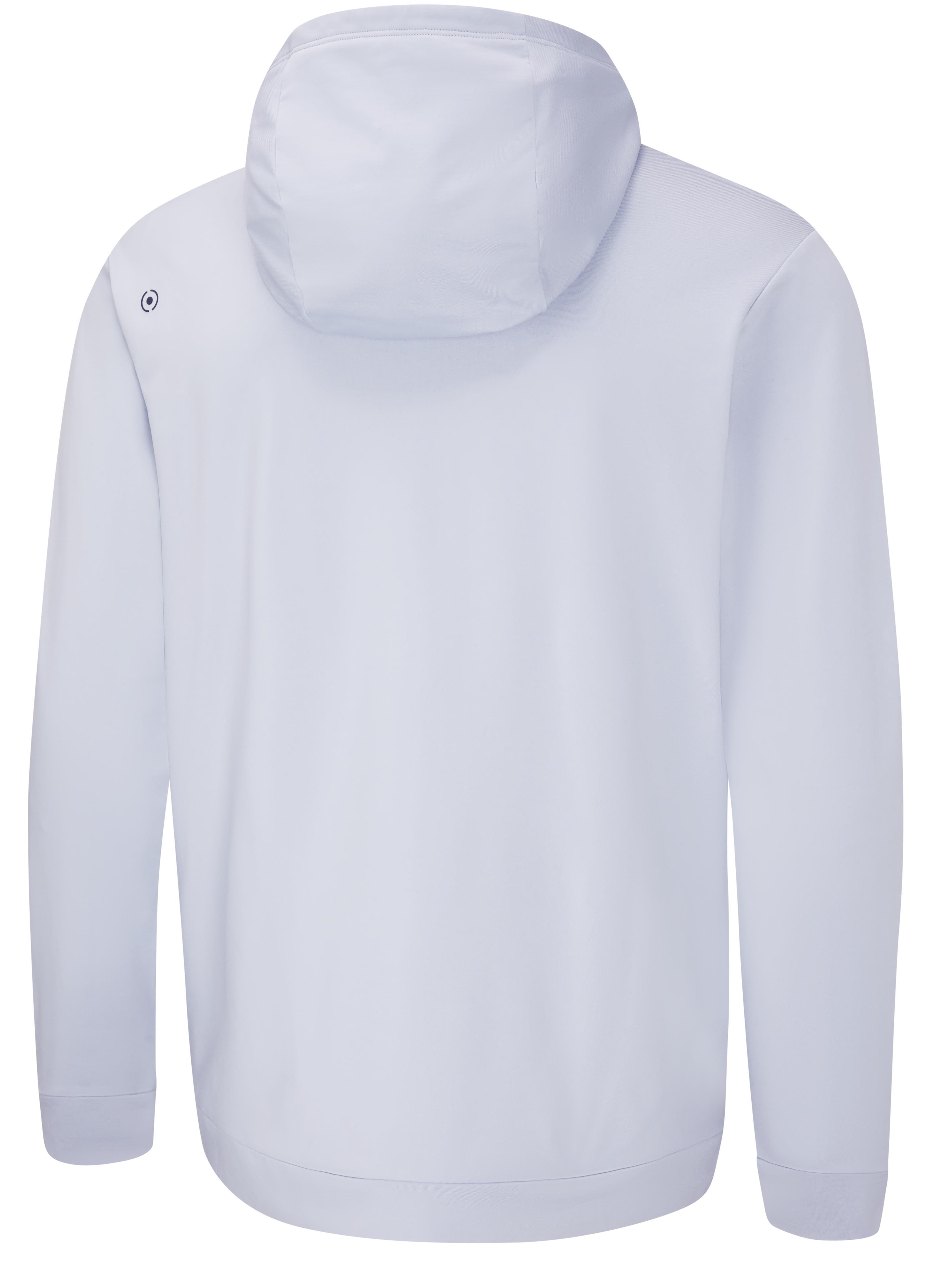 Ping Haldon Hooded Fleece Herren Sweatshirt, pearl grey