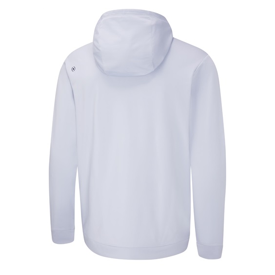 Ping Haldon Hooded Fleece Herren Sweatshirt, pearl grey