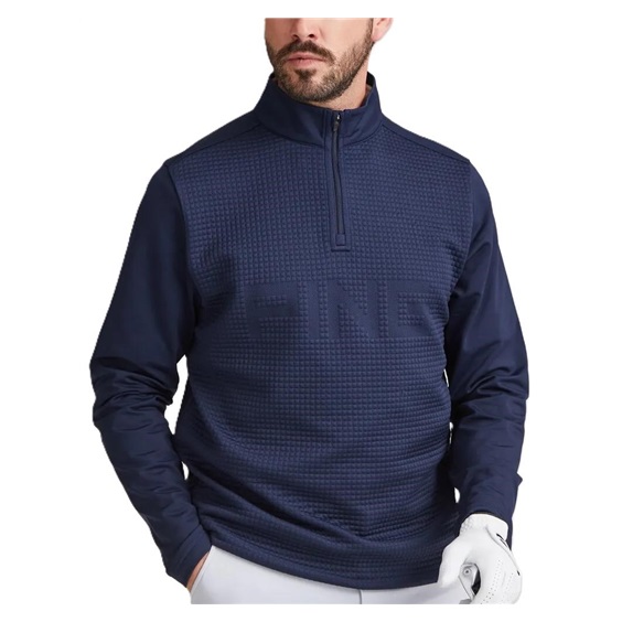 PING Faron Herren Sweatshirt, Navy