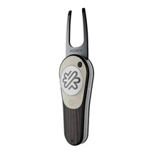 Pitchfix Woodie Pitchgabel mit Ballmarker, Black Ash