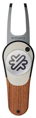 Pitchfix Woodie Pitchgabel mit Ballmarker, Maple