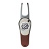 Pitchfix Woodie Pitchgabel mit Ballmarker, Cherry